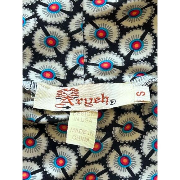 Aryeh Women's Geometric Wide-Leg Palazzo Pants Multicolor Size S - Picture 2 of 7